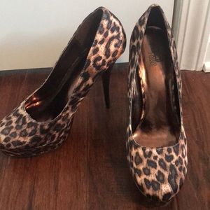 Leopard Pumps 6” Heel
